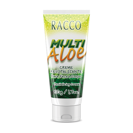 [1185] Crema Revitalizante para Rostro y Cuerpo Multi Aloe Racco, 50g (1185)