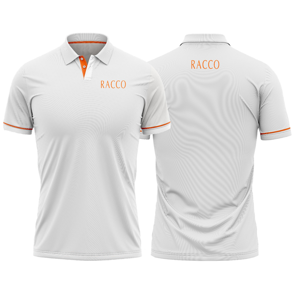 Polera Blanca Masculina - G - Racco (668)