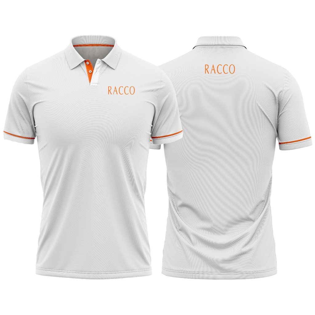Polera Blanca Masculina - 2XL - Racco (670)