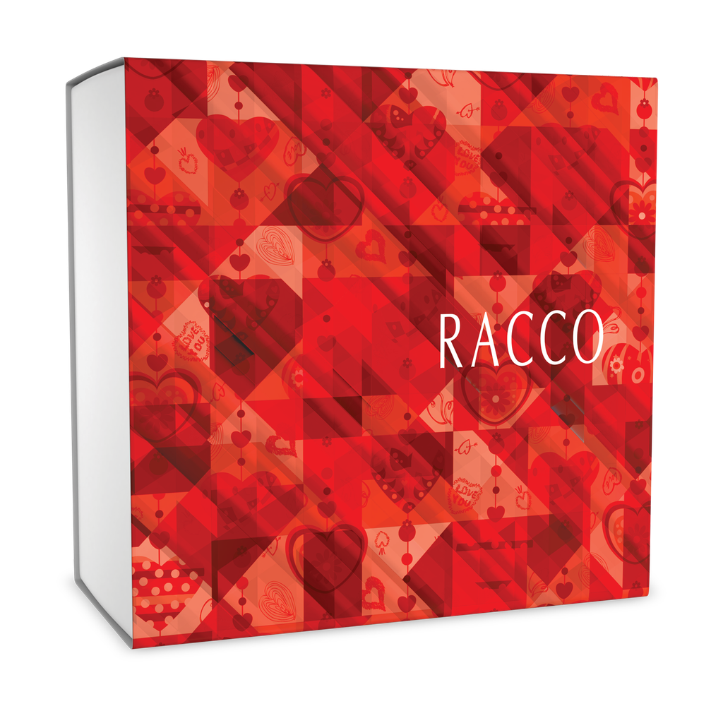 Caja de Regalo Corazones Rojos Racco (825)