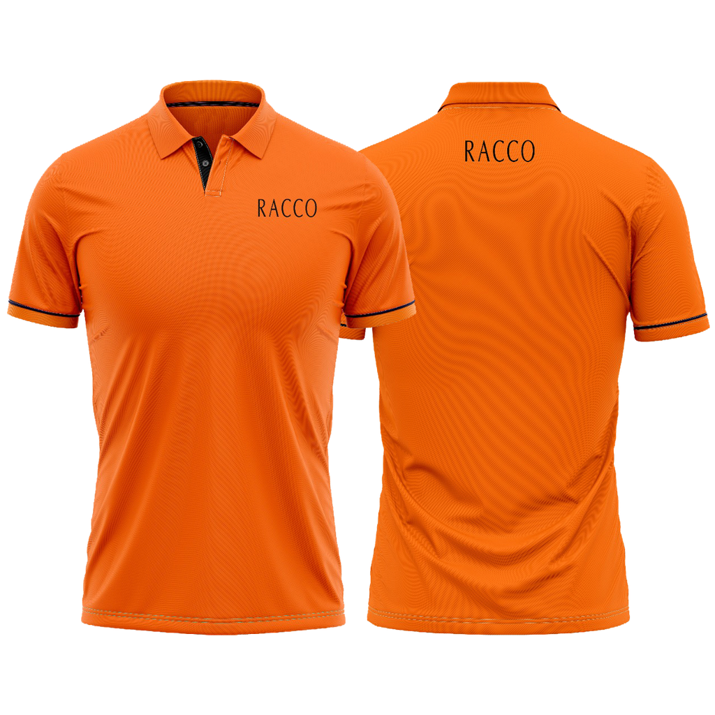 [776] Polera Naranja Masculina - P - Racco (776)
